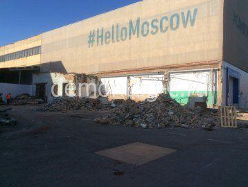 Демонтаж кирпичного строения 150 m2